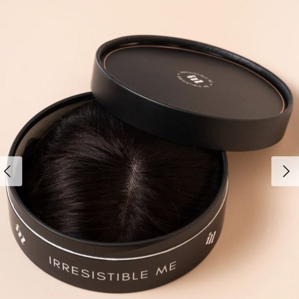 Irresistible Me- Hair Topper Dark brown- Never Worn